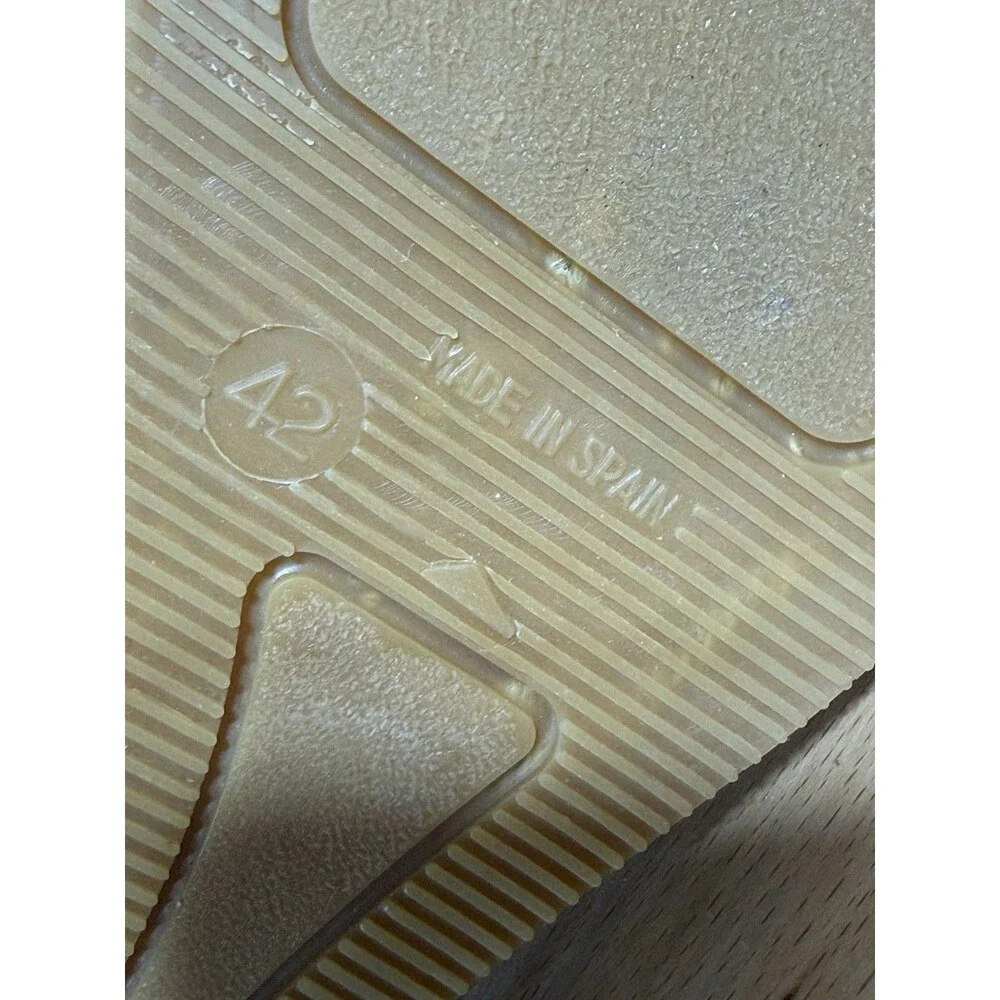 🔥NEW - Eric Michael Espadrille Wedge Heel Sandal EU 42 Spain Made (US 11-11.5)
